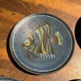 Ceramic fish plate Jean De Lespinasse