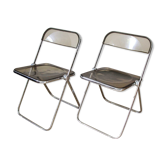 Folding chairs "Plia" by Giancarlo Piretti for Castelli