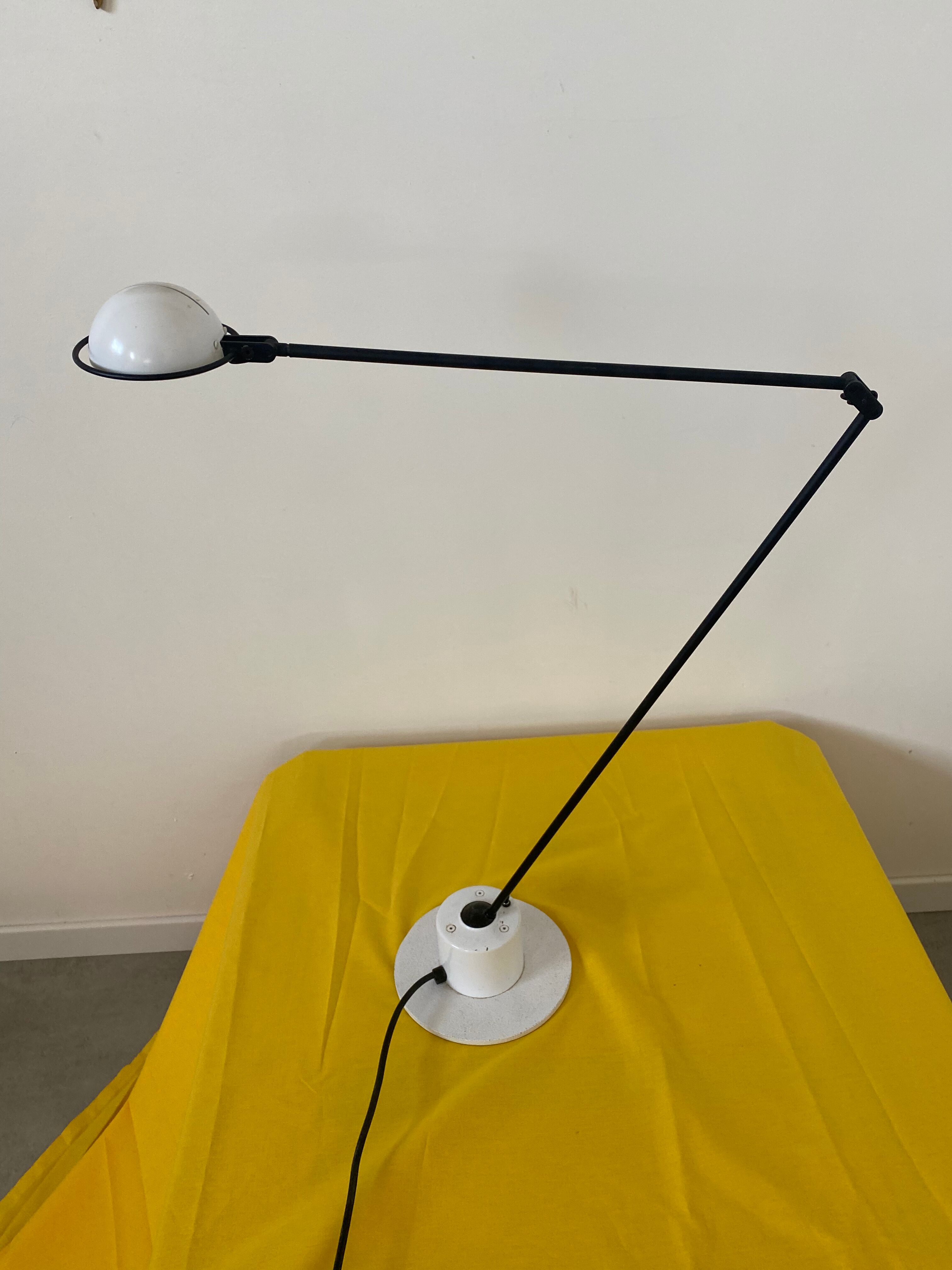 Desk lamp design Belux Swiss Hannes Wettstein year 80 vintage