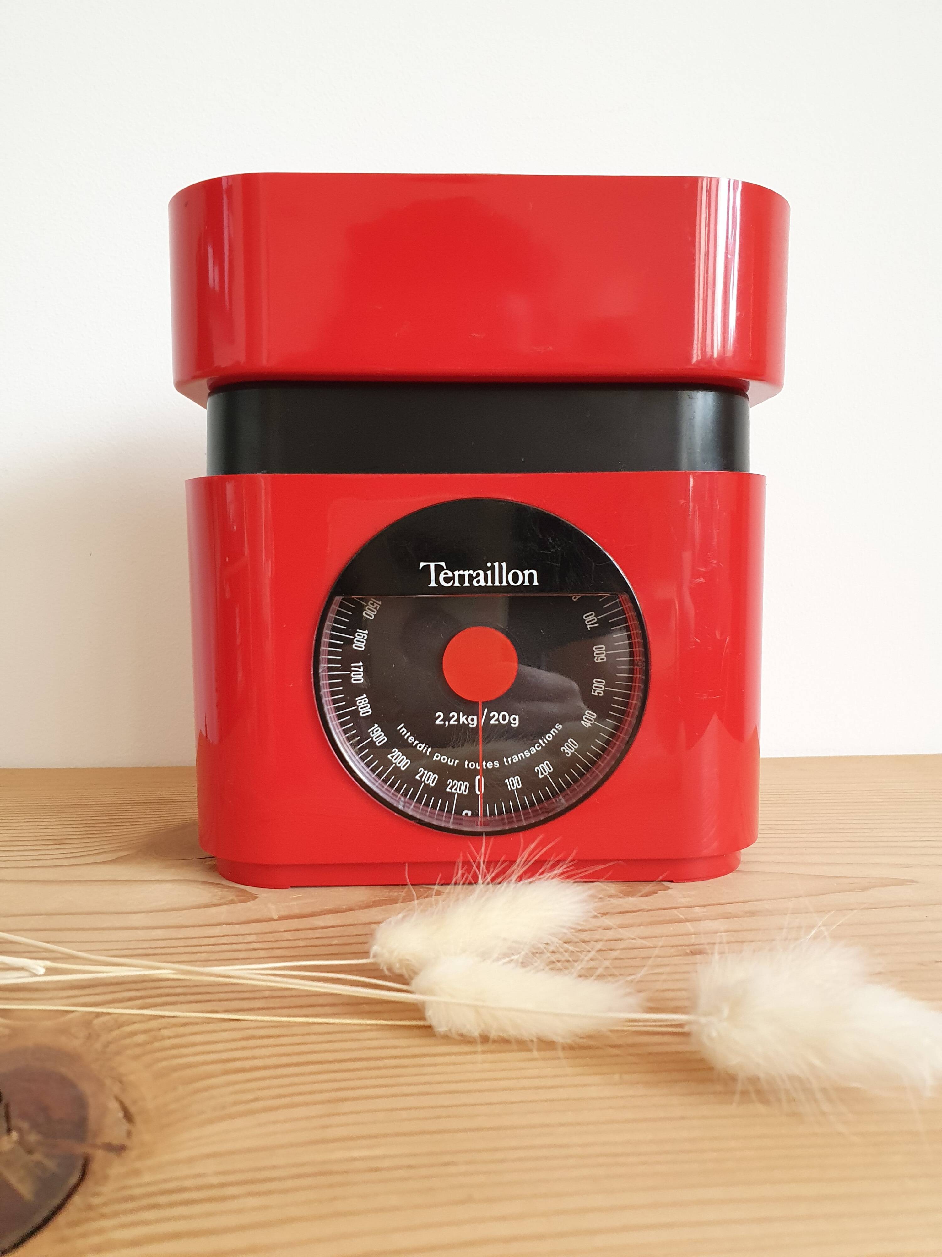 Terraillon 1976 red scale