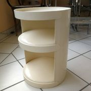 Vintage cardboard bedside table designed by Jean-Louis Avril from the 60s