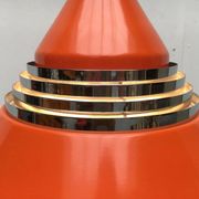 Vintage German Hanging Lamp Space Age Model 5535 by Alfred Kalthoff for Staff