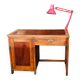 70s desk and articulated lamp