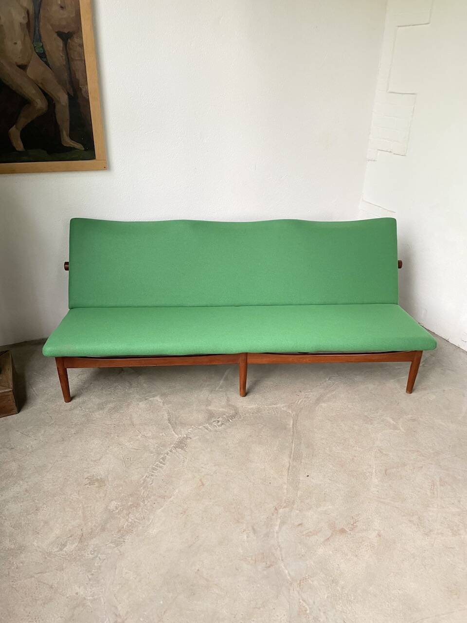 Finn Juhl three-seater bench “Japan” model France & Son