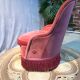 Velvet toad armchair