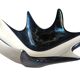Very large Verceram iridescent ceramic bowl