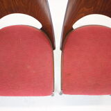 1960s Set of 4 Oswald Haerdtl Dining Chairs for Ton/Thonet, Czechoslovakia