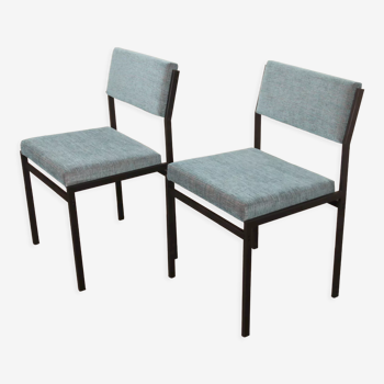 Set de 2 chaises de salle à manger, modèle SM07, par Cees Braakman pour Pastoe, NL, 1960's