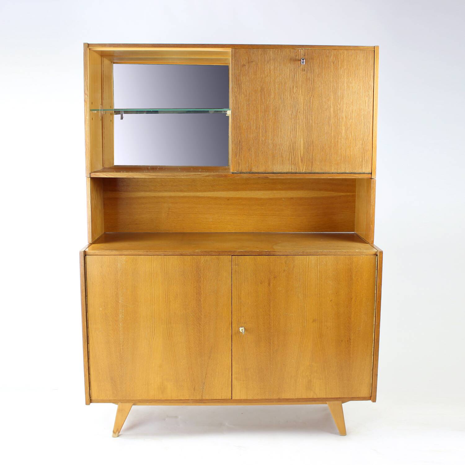 Tall Bar Sideboard U 460 By Jiri Jiroutek For Interier Praha, 1960s