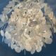 Lustre Verner Panton Fun 1DM suspension en nacre