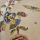 Large antique plate in Gien earthenware with Cornucopia pattern Ø 28 cm