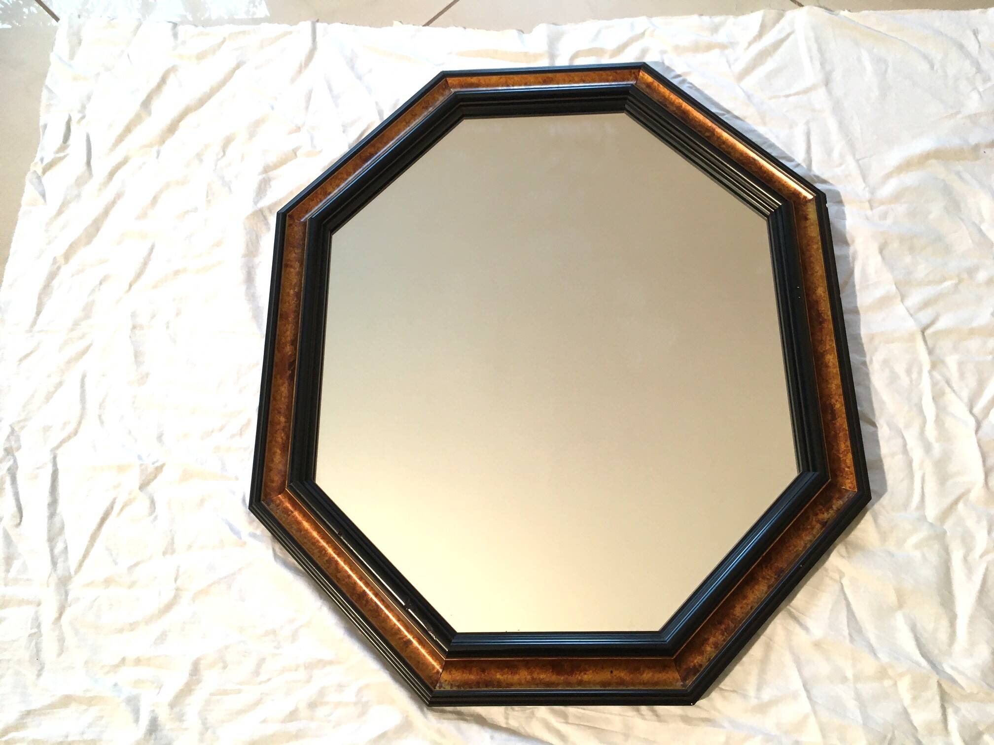 Vends miroir années 80