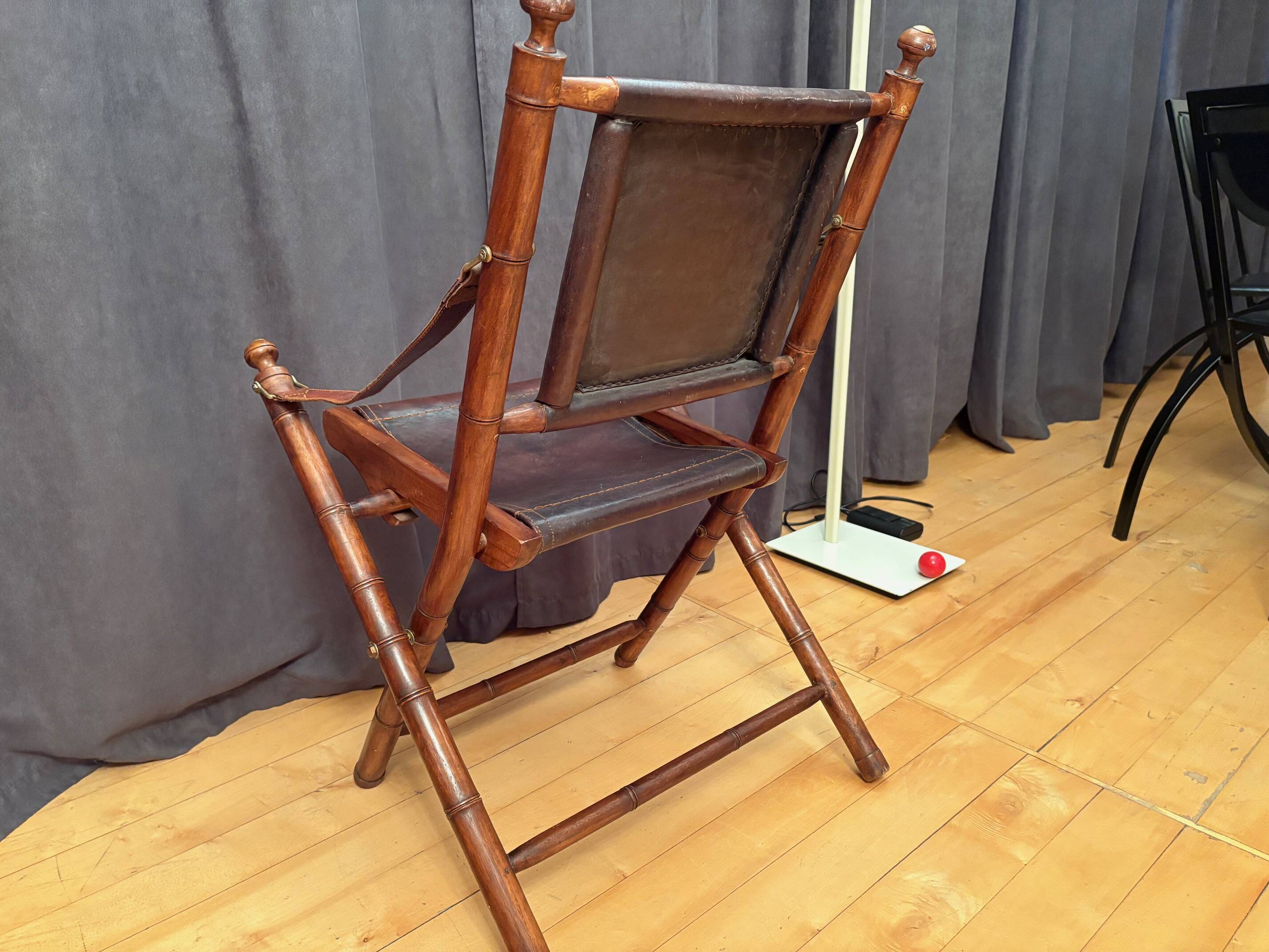 Folding Officer's Campaign Chair, 1960s