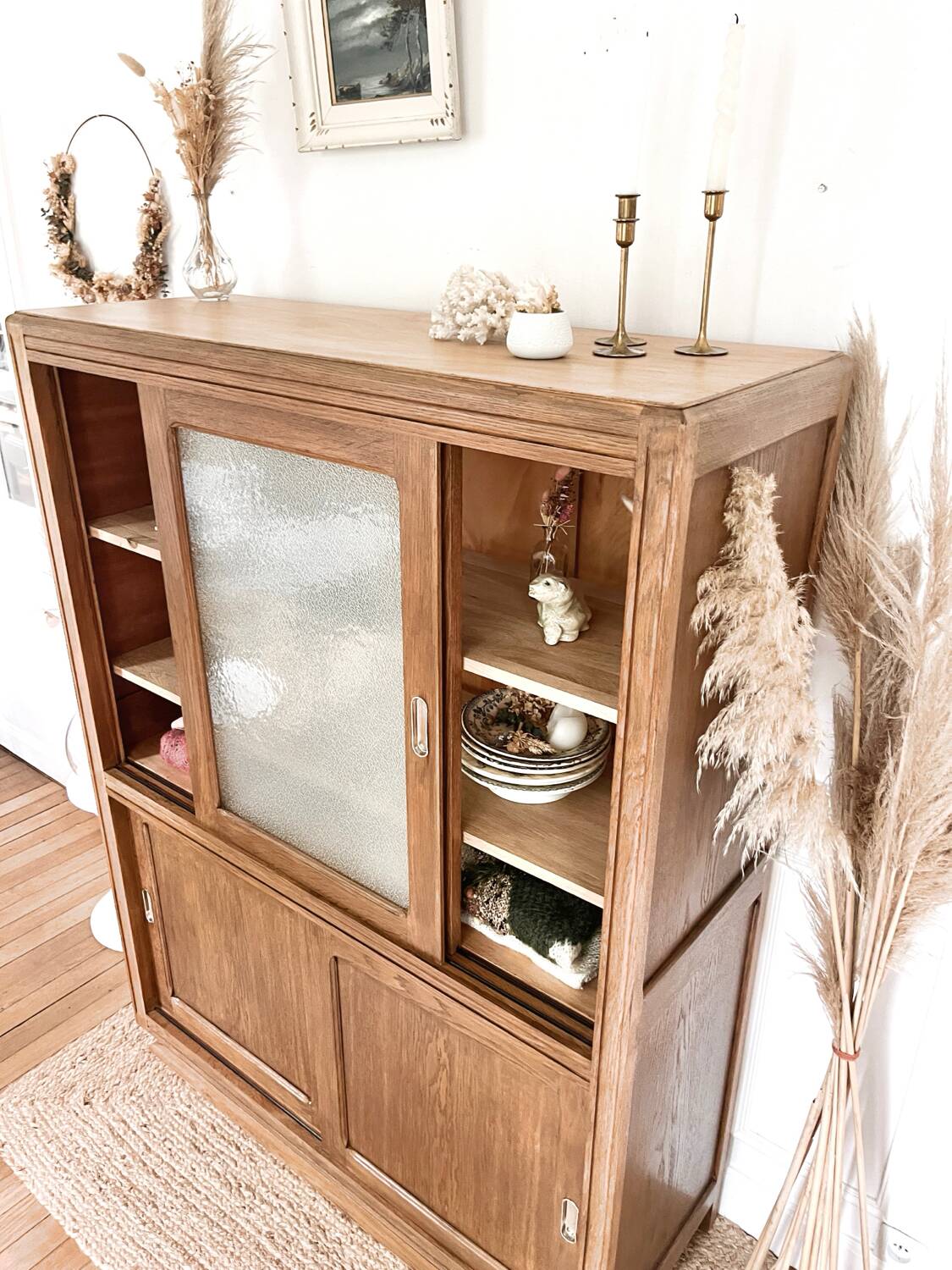 Art Deco dresser bookcase