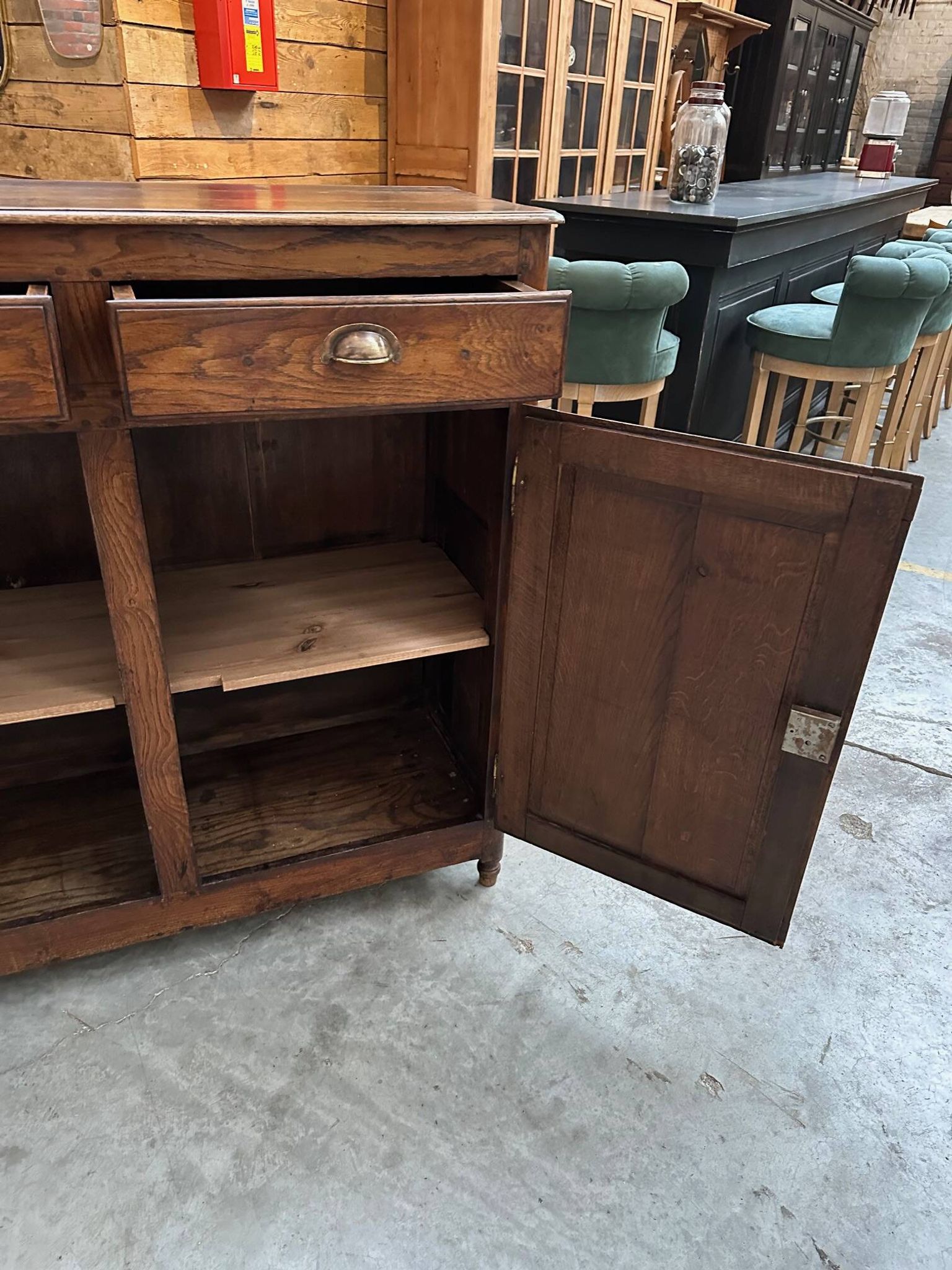 Country sideboard, late 19th century