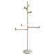 Midcentury Floor Coat Rack Gedy, Makio Hasuike, Italy, 1970s