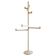 Midcentury Floor Coat Rack Gedy, Makio Hasuike, Italy, 1970s