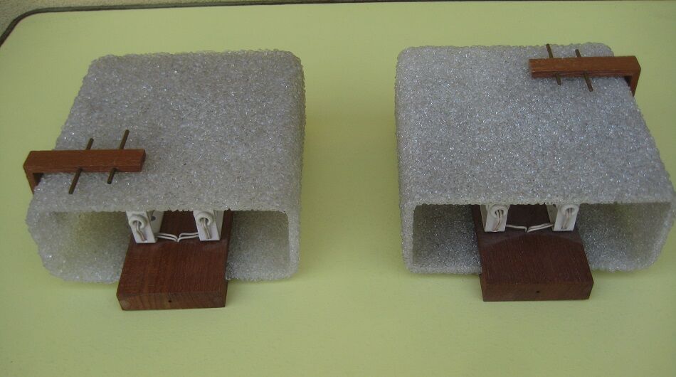 Pair of wall lamps from the 40/50