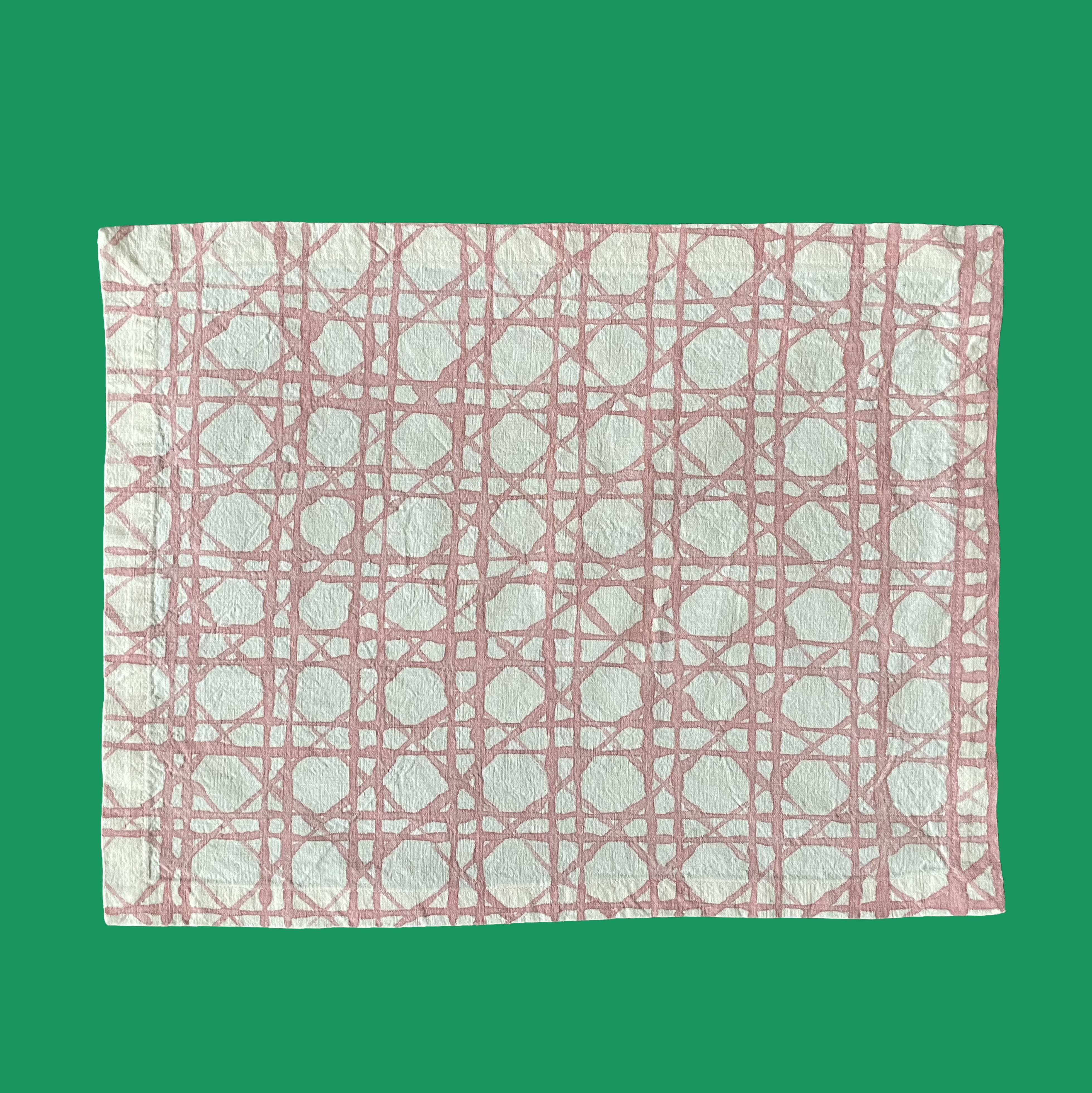 Set de table cannage terre