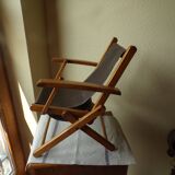 Fauteuil pliant en bois pour enfant
