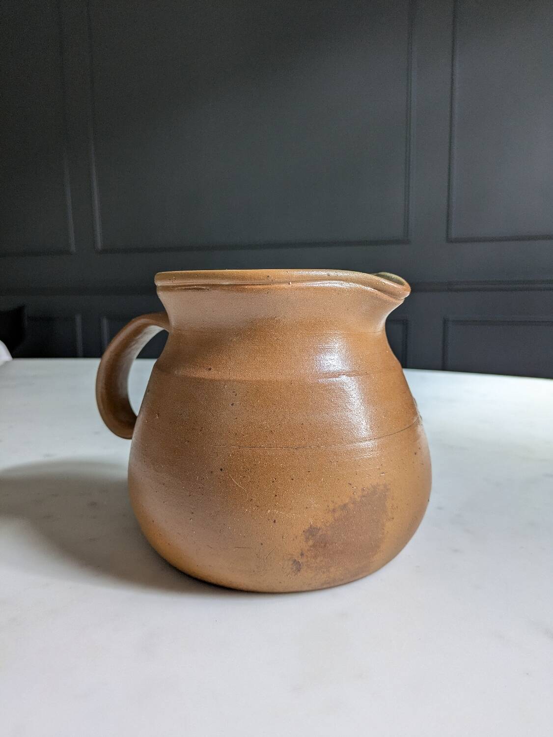 stoneware pitcher ''la grande Motte''