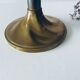 Antique golden brass candle holder