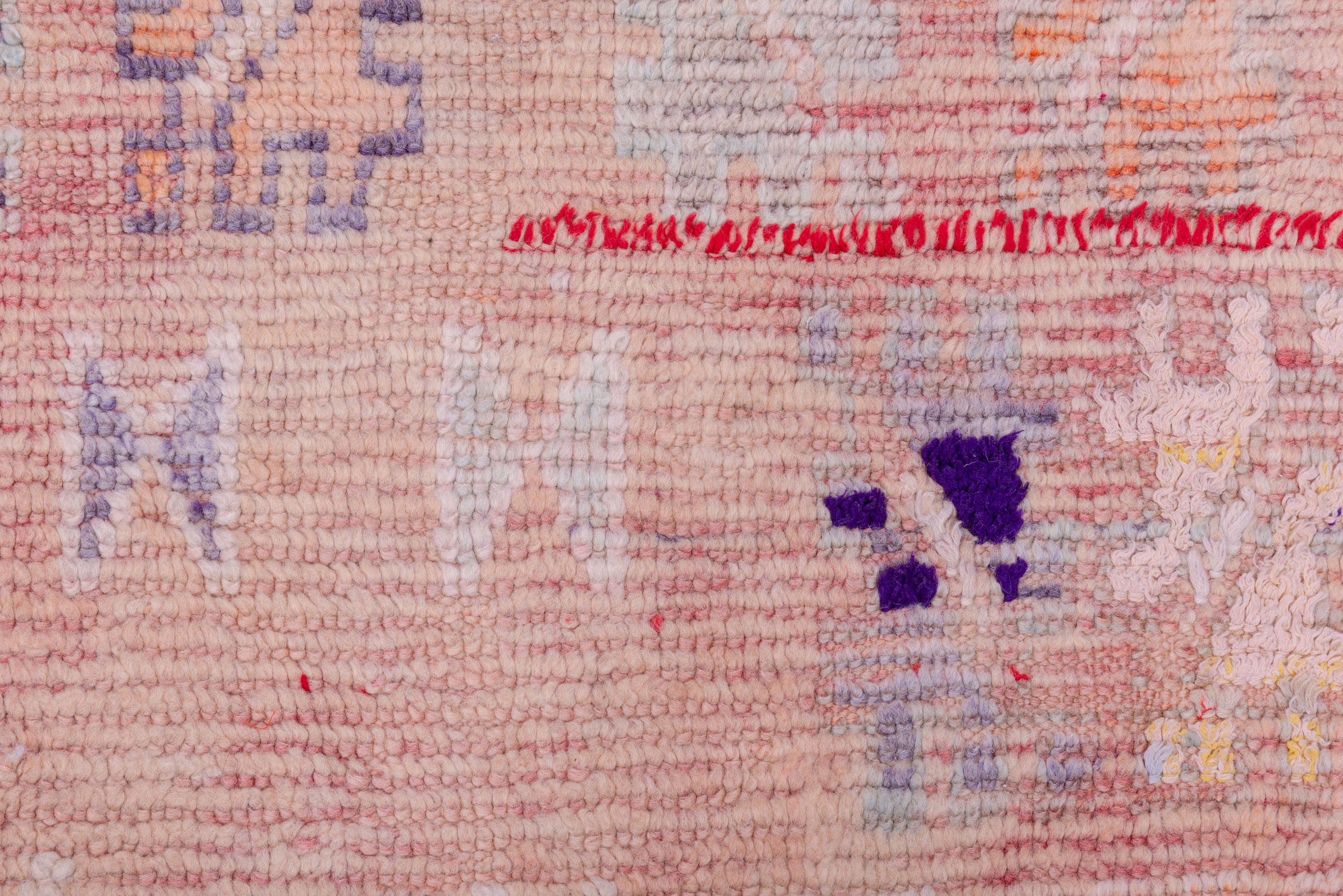 Pastel vintage carpet  218x242cm