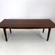 Beautiful compact design coffee table made of rosewood from the 1960s.