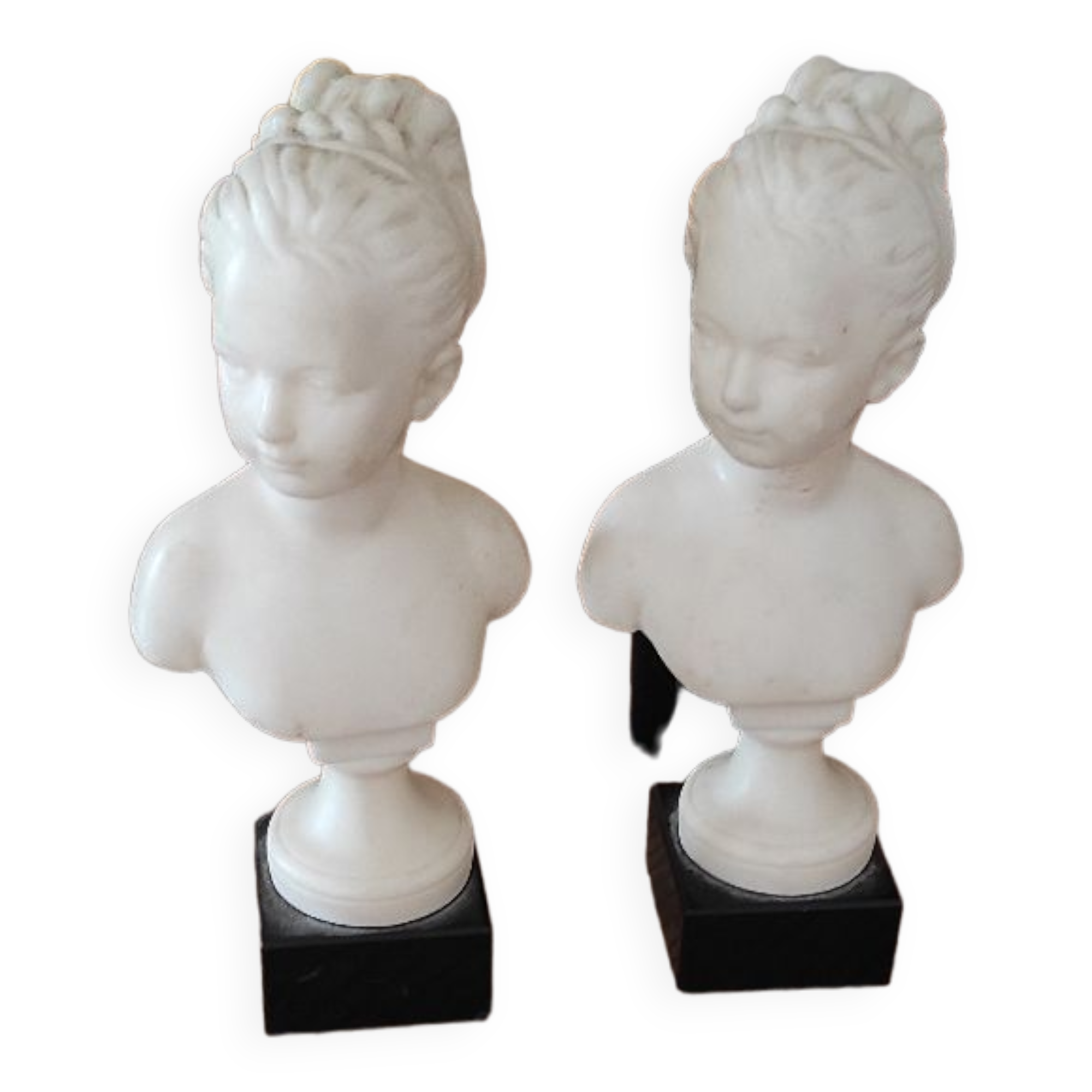 Bust duo Louise Brongniart