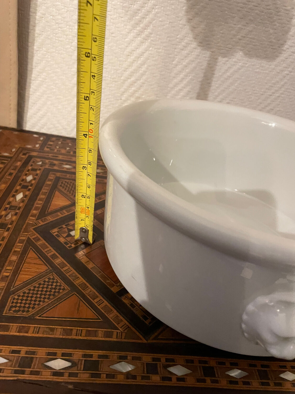 Lion's head salad bowl