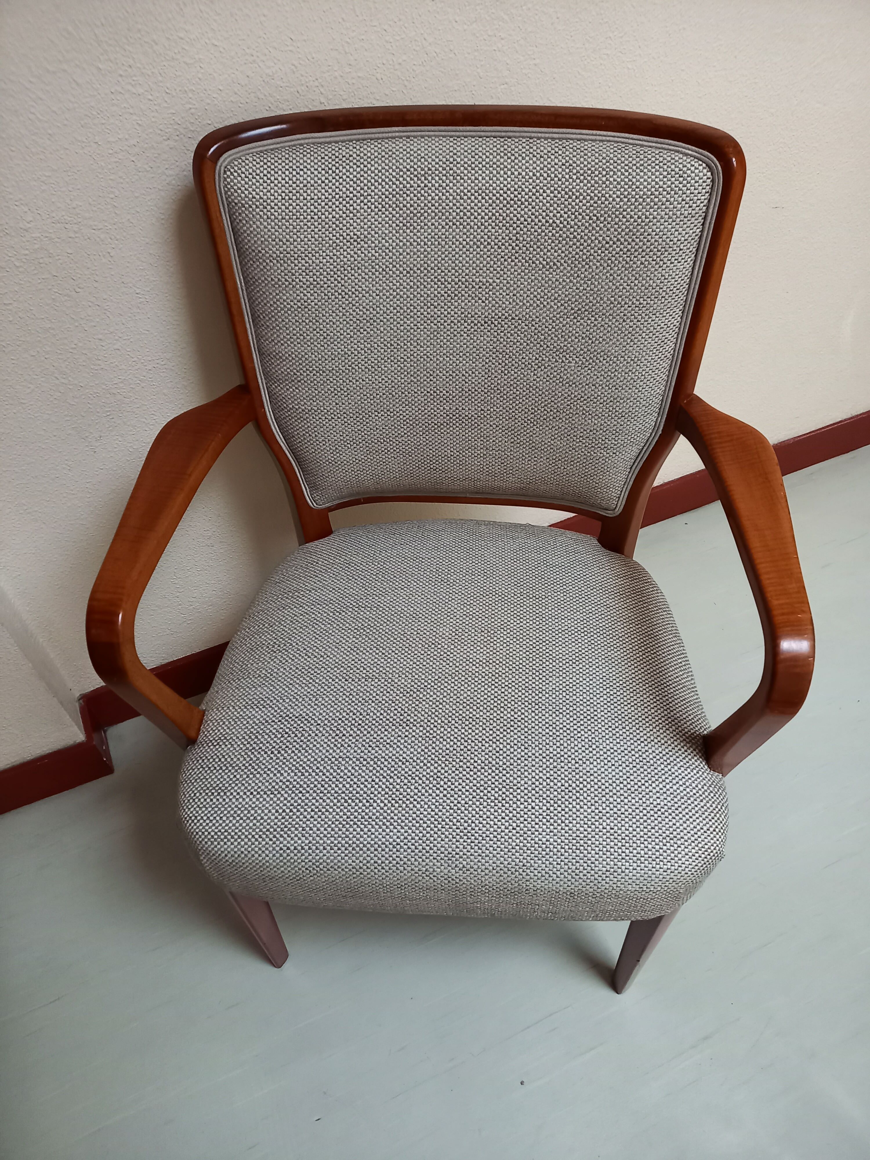 Restored Xl Swedish armchair