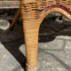 Vintage rattan garden furniture