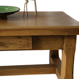 Solid oak table country 50s