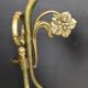 Art Nouveau bronze lamp