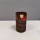 Vase with run-glaze, Denmark, 1970s. Made by Ernst Faxe