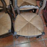 6 chairs louis xv mulch