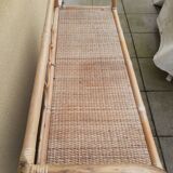 Commode en rotin