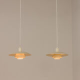 PH 4/3 vintage pendant lamp Poul Henningsen, set of 2, Louis Poulsen, Denmark, 1970s