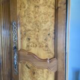 Armoire en loupe d’orme Louis XV, XVIIIème siècle