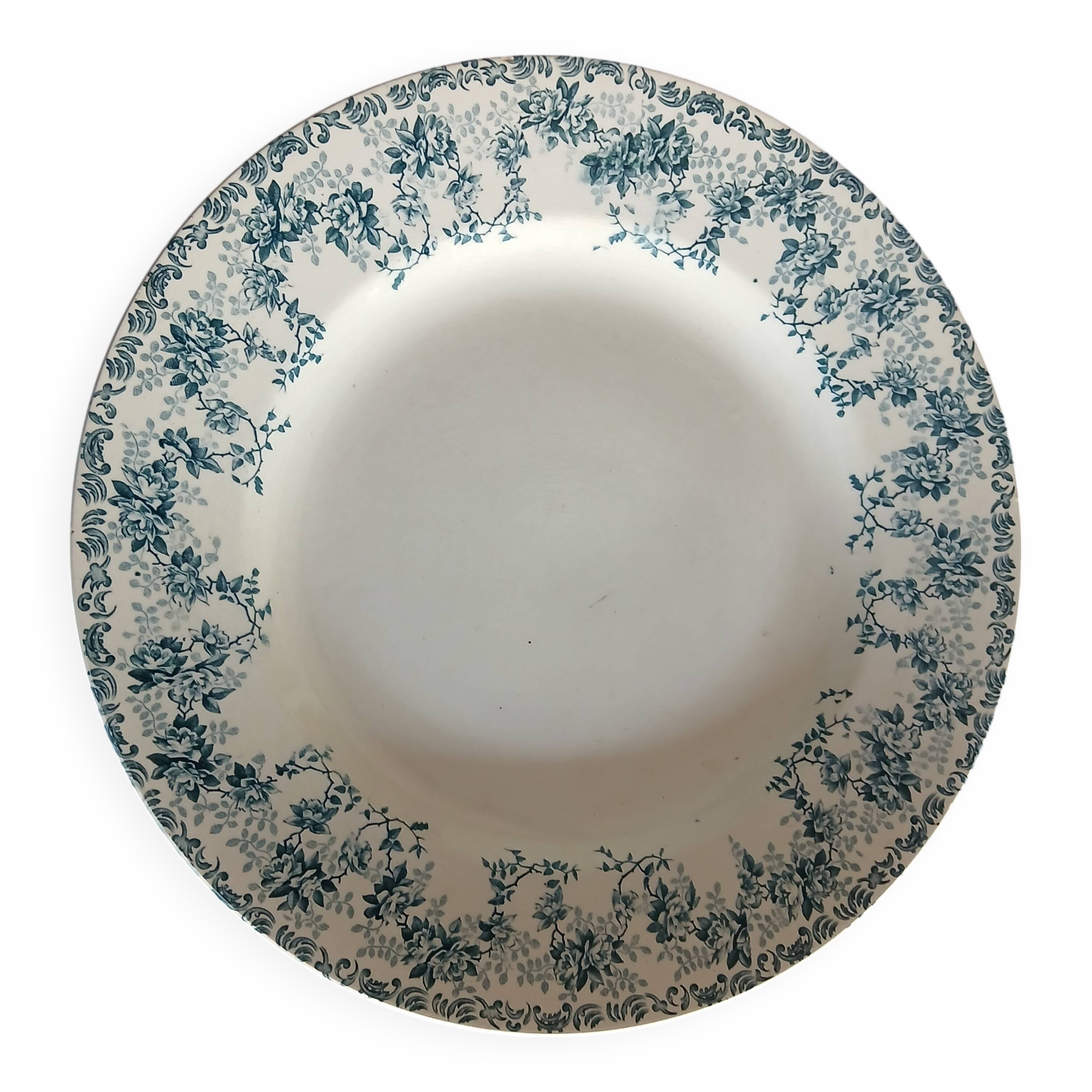 Old dish - Choisy le roi - Boulenger & cie