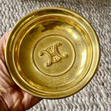 Celine gilded bronze ashtray