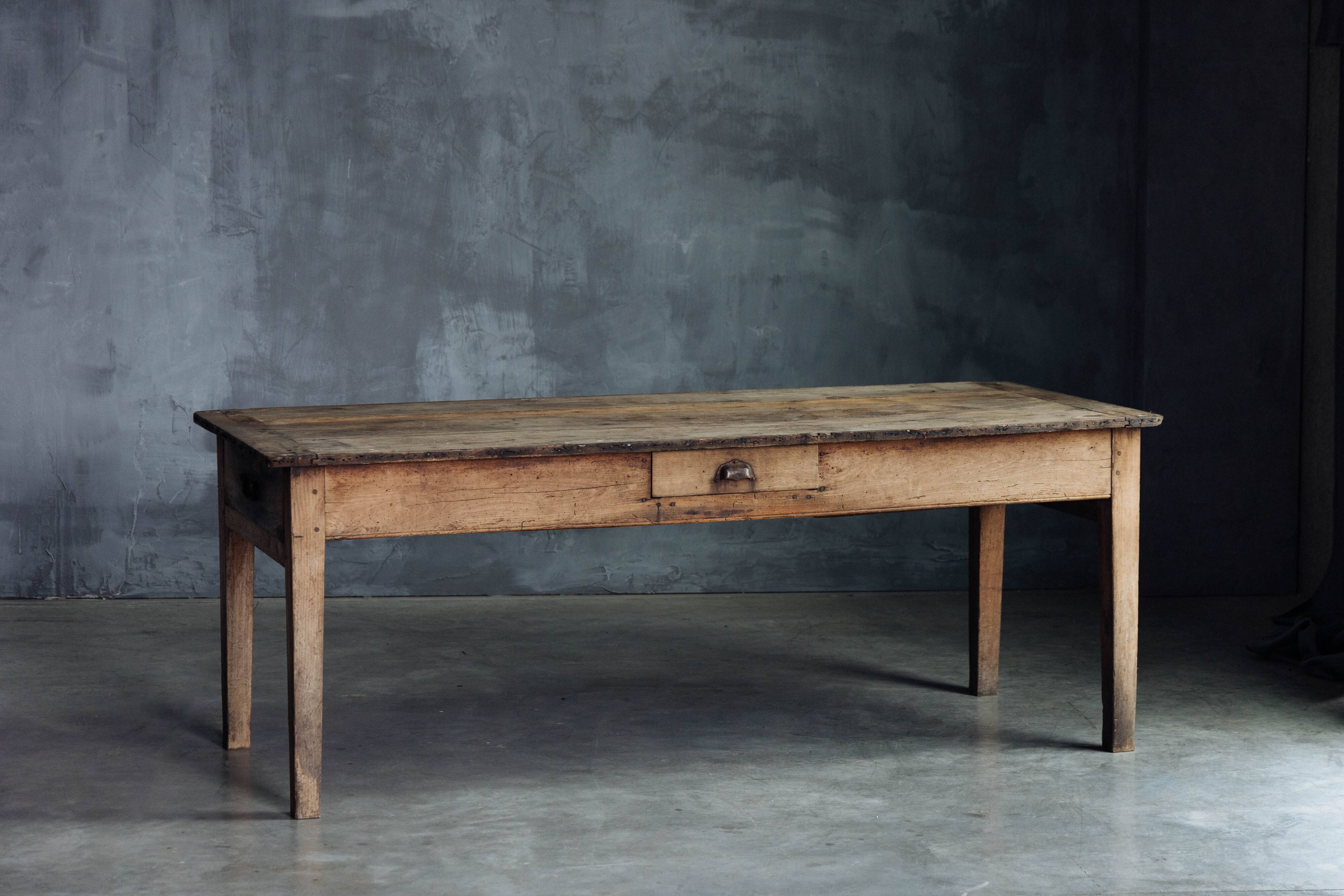 Rural Art Populaire Table, France, 19th Century