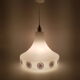 Hanging in Scandinavian opaline golden motifs