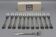 12 cake dessert forks christofle box bearn model steel - vg