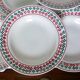 6 vintage deep plates from Céranord St Amand 220505