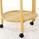 Trolley with removable trays attr. Jens Quistgaard