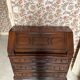 Bureau secrétaire bois massif vintage