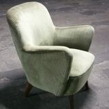 Chair years 50-60 Organic Green vintage