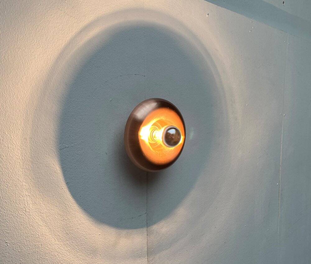 Mid-century German space age mushroom wall lamps by Teka, 1960s, set of 3.