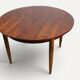 Table de repas extensible en teck, années 1960